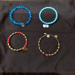 Alex and Ani Bangles Set of 4